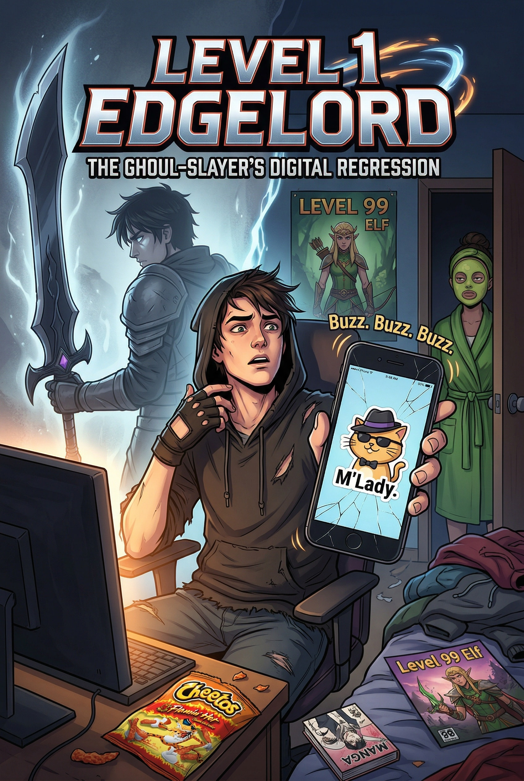 Level 1 Edgelord: The Ghoul-Slayer's Digital Regression